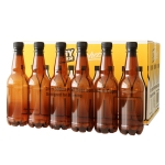 500 ml  Amber PET Beer Bottles (24) - Coopers