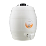 5 Gal Basic White Barrel with Vent Cap