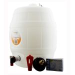 5 Gal Basic White Barrel with CO2 Injector System & 10 Bulbs